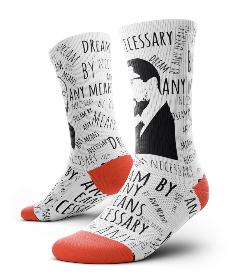 Dream By Any Means Necessary Socks