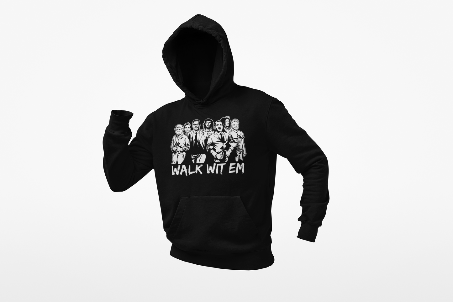 Black Walk Wit Em Hoodie