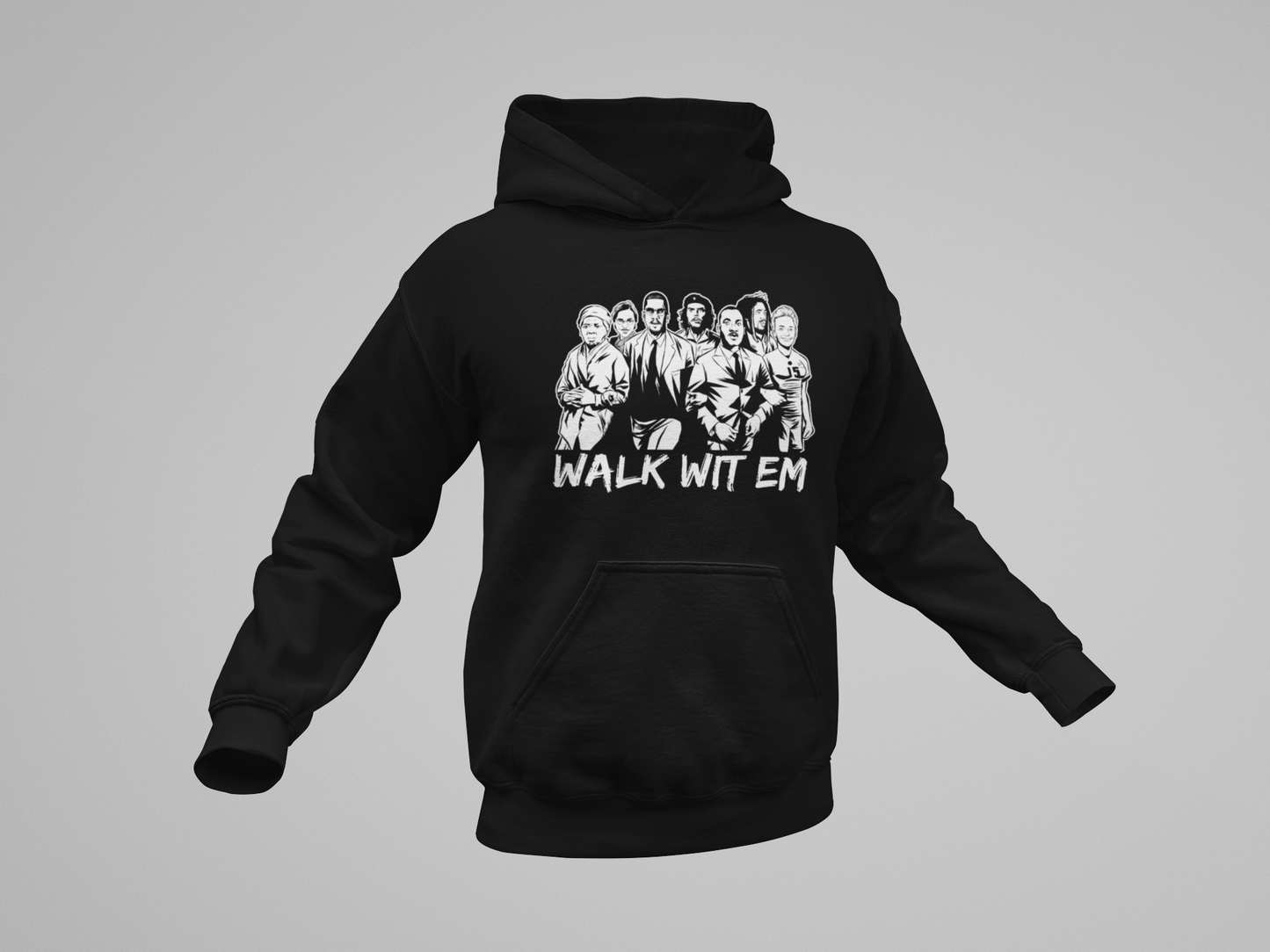 Black Walk Wit Em Hoodie